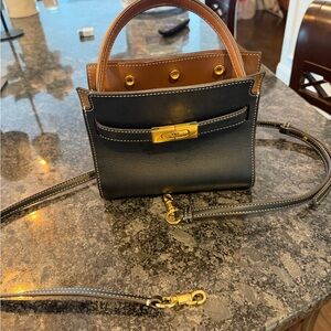 Tory Burch petit Lee RADZIWILL Black and Brown